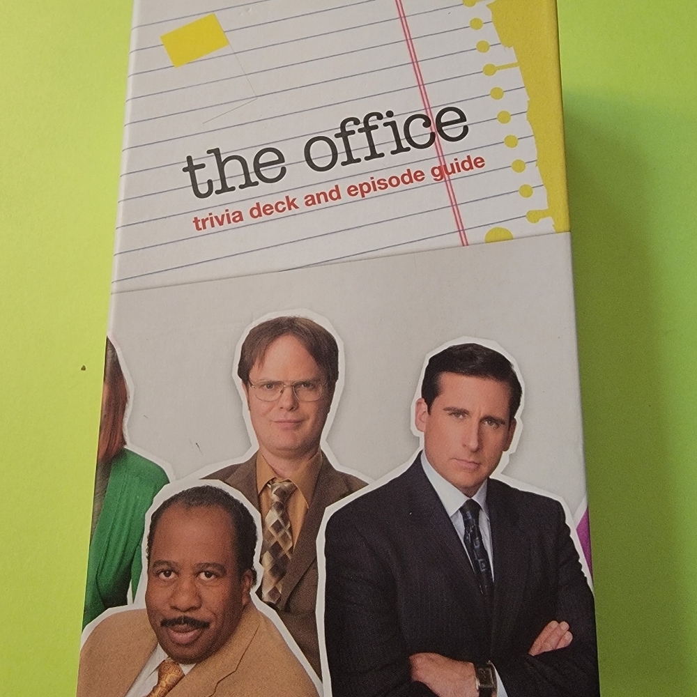 The Office Trivia Deck and episode guide